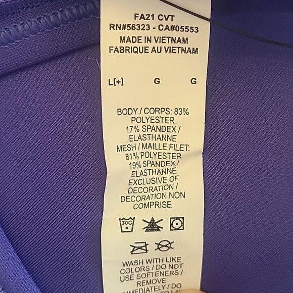 Nike Dri-FIT™ Swoosh Reversible Training Bra (Big Kids) Girls Size L - Picture 9 of 10